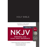  NKJV Holy Bible, Personal Size Giant Print Reference Bible, Black, Hardcover, 43,000 Cross References, Red Letter, Comfort Print: New King James Versi – Thomas Nelson
