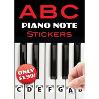  B C Piano Note Stickers – Dover Publications,Inc.