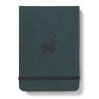  Dingbats A6+ Wildlife Green Deer Reporter Notebook - Graphed