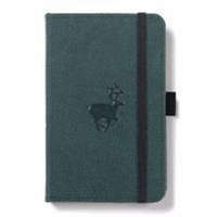  Dingbats A6 Pocket Wildlife Green Deer Notebook - Lined