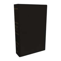  NKJV Study Bible, Premium Bonded Leather, Black, Comfort Print – Thomas Nelson