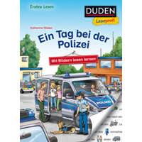  Duden Leseprofi - Mit Bildern lesen lernen: Ein Tag bei der Polizei, Erstes Lesen – Katharina Wieker,Katharina Wieker