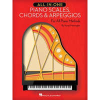 All-In-One Piano Scales, Chords & Arpeggios: For All Piano Methods – Karen Harrington