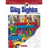 Creative Haven City Sights Color By Number – George Toufexis
