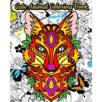  Cute Animal Coloring Book: An Adult Coloring Book with Fun, Simple and Adorable Animal Drawings (Perfect for Animal Lovers) – Kevin Pattison