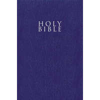  NIV, Gift and Award Bible, Leather-Look, Blue, Red Letter, Comfort Print – Zondervan