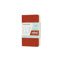 Moleskine Volant Journals XS Plain Coral Orange Aqua.Blue – MOLESKINE