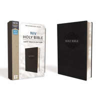 NIV, Holy Bible, Soft Touch Edition, Imitation Leather, Black, Comfort Print – Zondervan