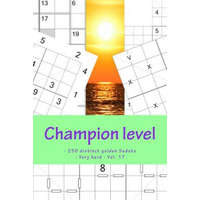 Champion Level - 250 Distinct Golden Sudoku - Very Hard - Vol. 17: 50 Killer Anti-Knight - 50 - 4 Towers "x" Diagonal - 50 Skyscraper - Anti-Diagonal – Andrii Pitenko