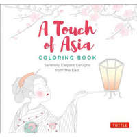  Touch of Asia Coloring Book – Tuttle Publishing
