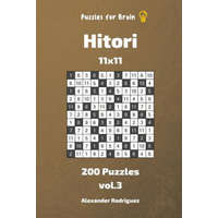  Puzzles for Brain - Hitori 200 Puzzles 11x11 vol. 3 – Alexander Rodriguez