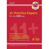  11+ CEM Practice Papers - Ages 9-10 (with Parents' Guide & Online Edition) – CGP Books