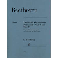 Two Easy Piano Sonatas no. 19 and no. 20 g minor and G major op. 49 no. 1 and no. 2 – Ludwig van Beethoven,Norbert Gertsch,Murray Perahia,Murray Perahia
