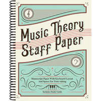  Music Theory Staff Paper: Manuscript Paper with Keyboard Layout and Space for Note-Taking – Hal Leonard Corp