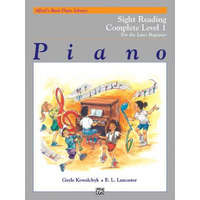  Alfred's Basic Piano Library Sight Reading Book Complete, Bk 1: For the Later Beginner – Gayle Kowalchyk,E. L. Lancaster