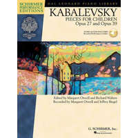  Kabalevsky Pieces for Children: Opus 27 and Opus 39 [With CD (Audio)] – Dmitri Kabalevsky,Richard Walters,Margaret Otwell