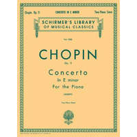 Concerto No. 1 in E Minor, Op. 11: Schirmer Library of Classics Volume 1350 Piano Duet – Frederic Chopin,Rafael Joseffy