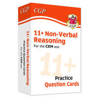  11+ CEM Non-Verbal Reasoning Practice Question Cards - Ages 10-11 – CGP Books