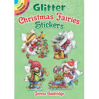  Glitter Christmas Fairies Stickers – Teresa Goodridge