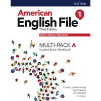  American English File: Level 1: Student Book/Workbook Multi-Pack A with Online Practice