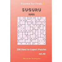  Puzzles for Brain - Suguru 200 Hard to Expert Puzzles 11x11 vol.40 – Alexander Rodriguez
