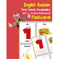  English Russian First Words Vocabulary with Pictures Educational Flashcards: Fun flash cards for infants babies baby child preschool kindergarten todd – Brighter Zone