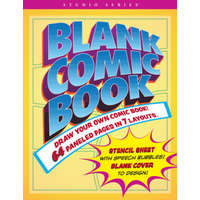 Blank Comic Book (Stencil Included)