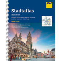  ADAC StadtAtlas München 1:20 000 mit Augsburg, Dachau, Erding, Freising