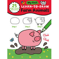 My First Learn-To-Draw: Farm Animals: (25 Wipe Clean Activities + Dry Erase Marker)