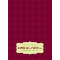  Large 8.5 x 11 Dotted Bullet Journal (Red Wine #20) Hardcover - 245 Numbered Pages – BLANK CLASSIC