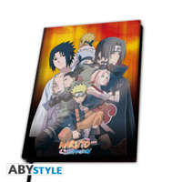 NARUTO SHIPPUDEN - A5 Notebook "Konoha group" X4 (Könyv)