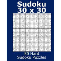  Sudoku 30 x 30 50 Hard Sudoku Puzzles – Jacob James