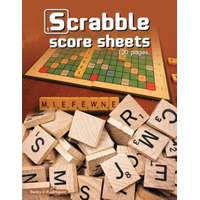  Scrabble Score Sheets: Enjoy leisure time with 100 pages crossword game for 2 Players – Betty Rodriquez