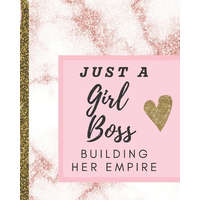  Just A Girl Boss Building Her Empire: Pink Marble Design Entrepreneurs - Girl Boss - Coffee Shop Creative Types - Empire Builders - Small Business - M – Launchh Go Press