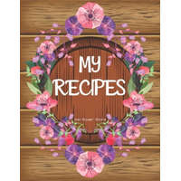  My Recipes: personalized recipe box, recipe keeper make your own cookbook, 106-Pages 8.5 x 11 Collect the Recipes You Love in Your – Van Hover Store