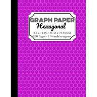 Hexagonal Graph Paper Notebook: Organic Chemistry & Biochemistry Note Book, 1/4 inch hexagons (Science Notebooks Series) – Zidni Ilma