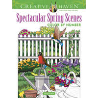 Creative Haven Spectacular Spring Scenes Color by Number – George Toufexis