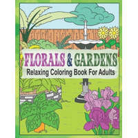  Florals & Gardens Relaxing Coloring Book For Adults: 55 Coloring Images, Garden Coloring Book For Grown-Ups, Beautiful Flowers & Floral Designs Colori – Kraftingers House