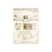  Leonardo da Vinci Set of 3 Mini Notebooks