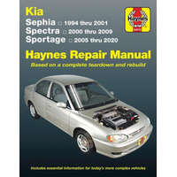 Kia Sephia (1994-2001) Spectra (2000-2009) Sportage (2005-2020)