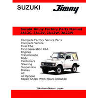 Suzuki Jimny English Factory Parts Manual JA12, JA22W Series – James Danko