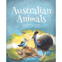 Australian animals coloring books with fun facts: activity book for children 4-12 years old who love animals and nature – Cargol Kids