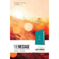  The Message Deluxe Gift Bible (Leather-Look, Hosanna Teal): The Bible in Contemporary Language