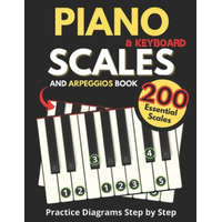  Piano & Keyboard Scales and Arpeggios Book, Practice Diagrams Step by Step – Publishing Peter Music Publishing