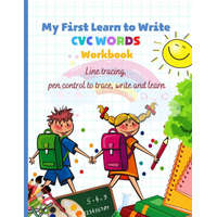  My First Learn to Write CVC WORDS Workbook Line tracing, pen control to trace, write and learn