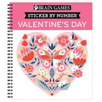 Brain Games - Sticker by Number: Valentine's Day – Brain Games,New Seasons