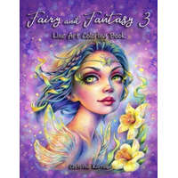  Fairy and Fantasy 3 Line Art Coloring Book – Karron Christine Karron
