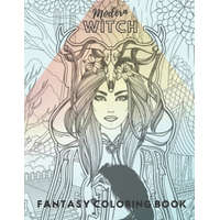  Modern witch fantasy coloring book: Magic coloring book for adults who love witches and witchcraft. – Catarina Jones