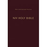  Niv, Holy Bible, Compact, Paperback, Burgundy, Comfort Print