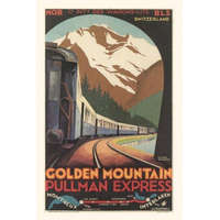  Vintage Journal Swiss Trains Travel Poster